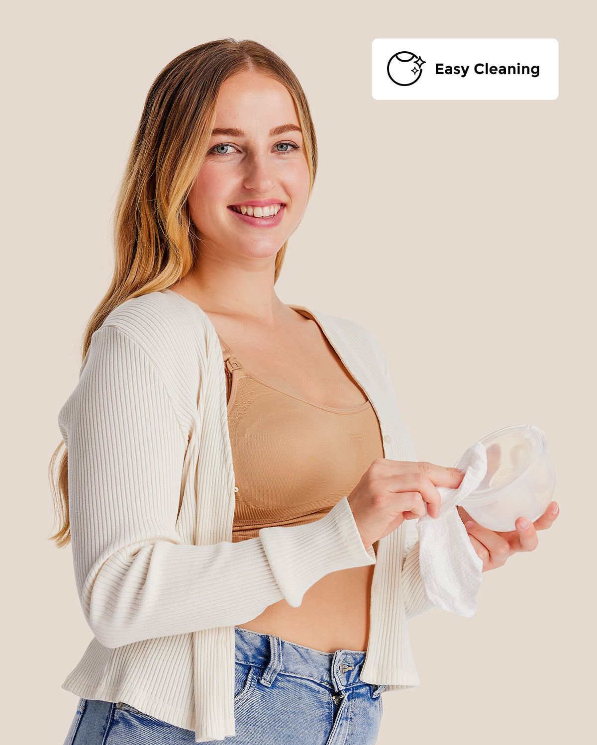Pumping Essentials Bundle: Breast Pump Wipes, Reusable Breast Pads & Milk Storage Bags