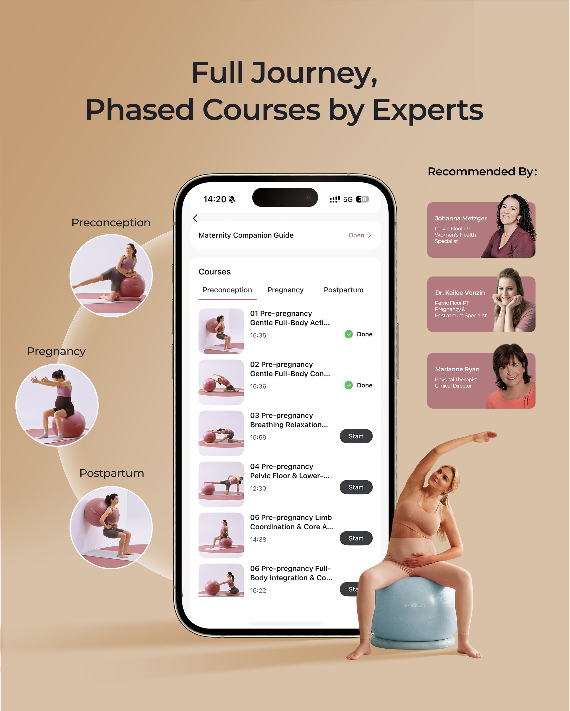 Momcozy BirthEase Maternity Ball Set